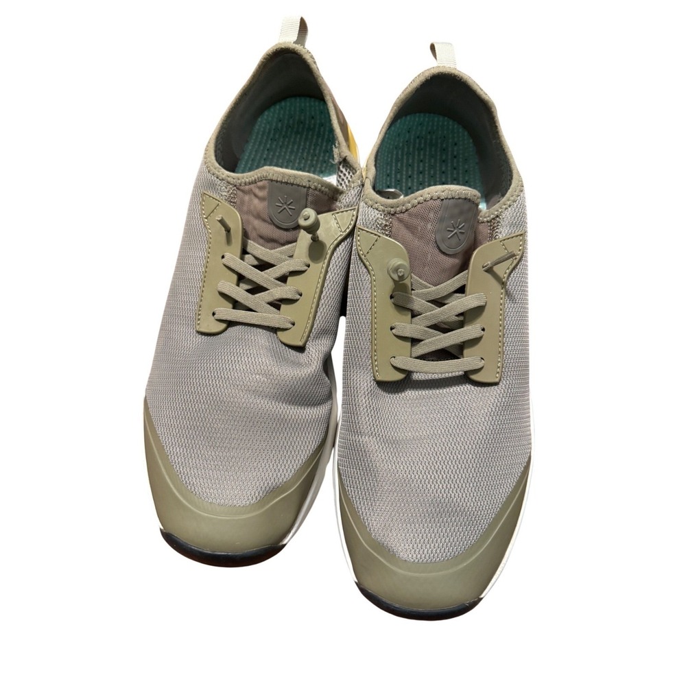 Tropicfeel Jungle Sage Green Yellow Travel Sneakers Mens 12.5 EU 47 SKU 2390132‎